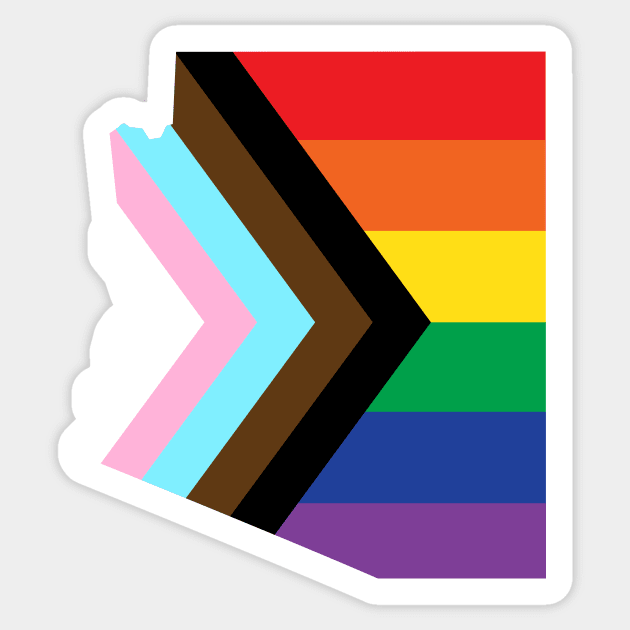 Arizona Progress Pride Sticker by littleSamantics